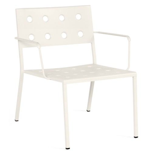 Chalk Beige – Fauteuil lounge Balcony avec accoudoirs - HAY