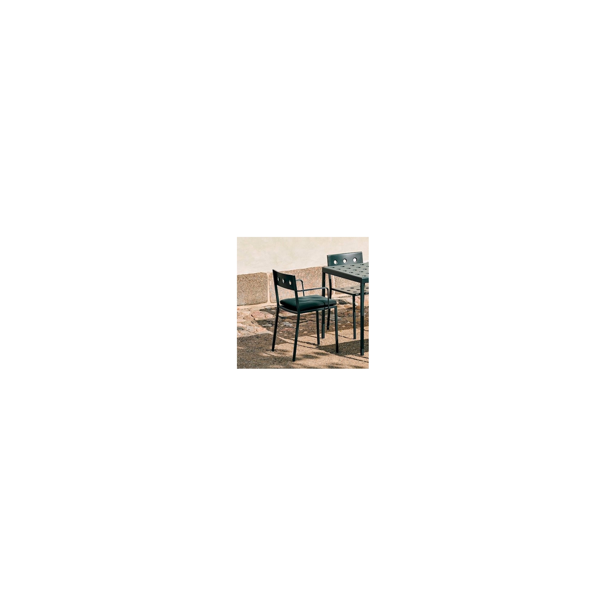 Black Pepper – Balcony Chair / Armchair seat cushion - HAY