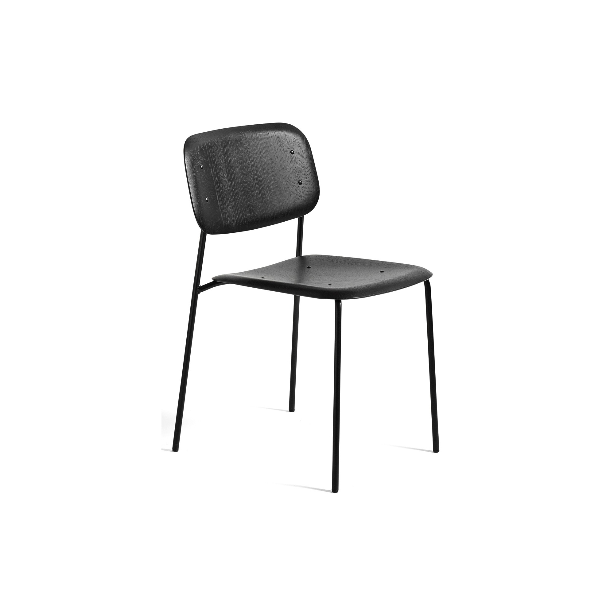 black oak + black legs - Soft Edge 40 chair - HAY