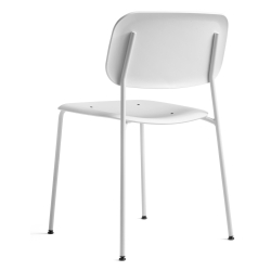 blanc + pieds blancs - chaise polypropylene Soft Edge 45 - HAY