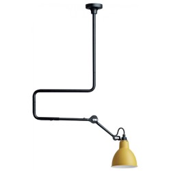 black / round yellow - Gras 312 - pendant - DCW éditions