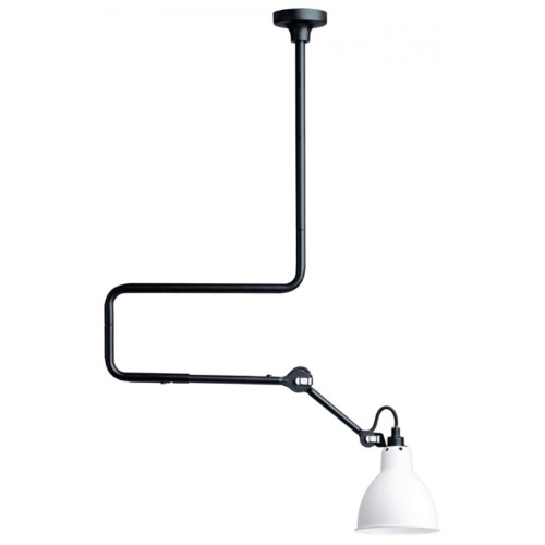 black / round white - Gras 312 - pendant - DCW éditions