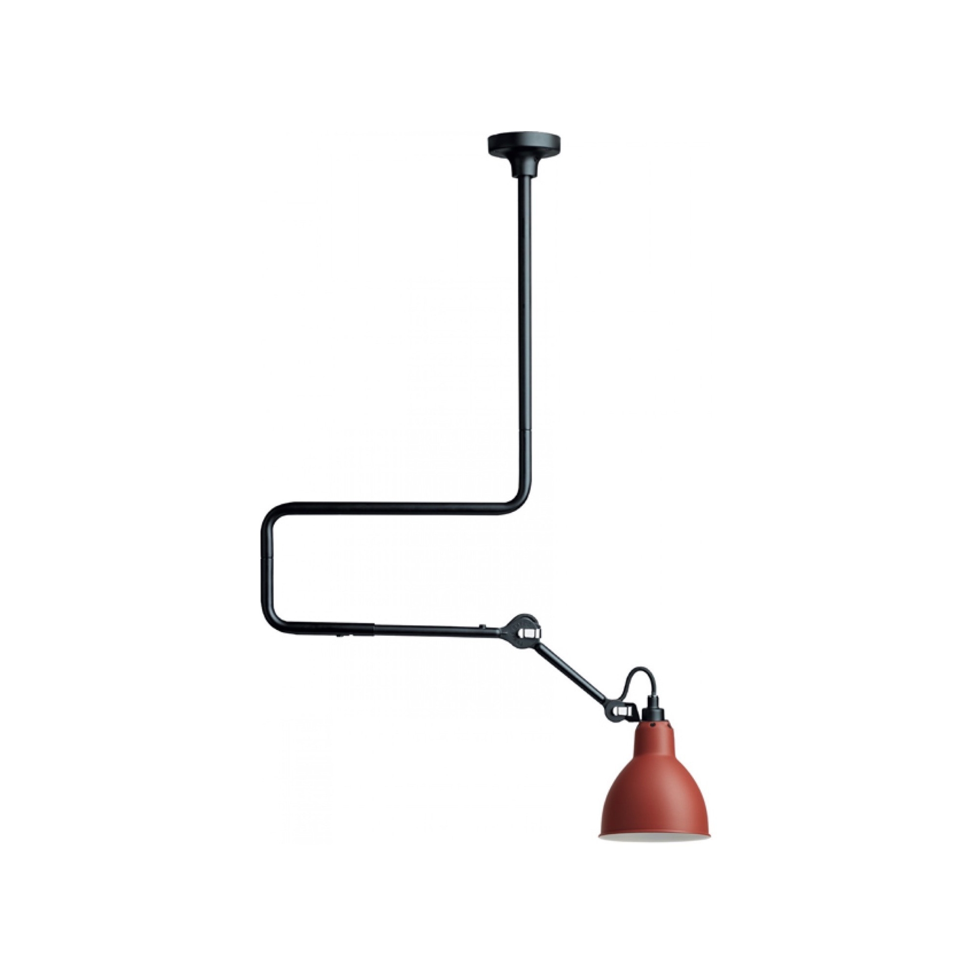 black / round red - Gras 312 - pendant - DCW éditions