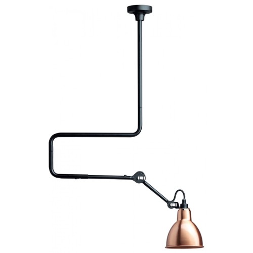 black / round copper - Gras 312 - pendant - DCW éditions