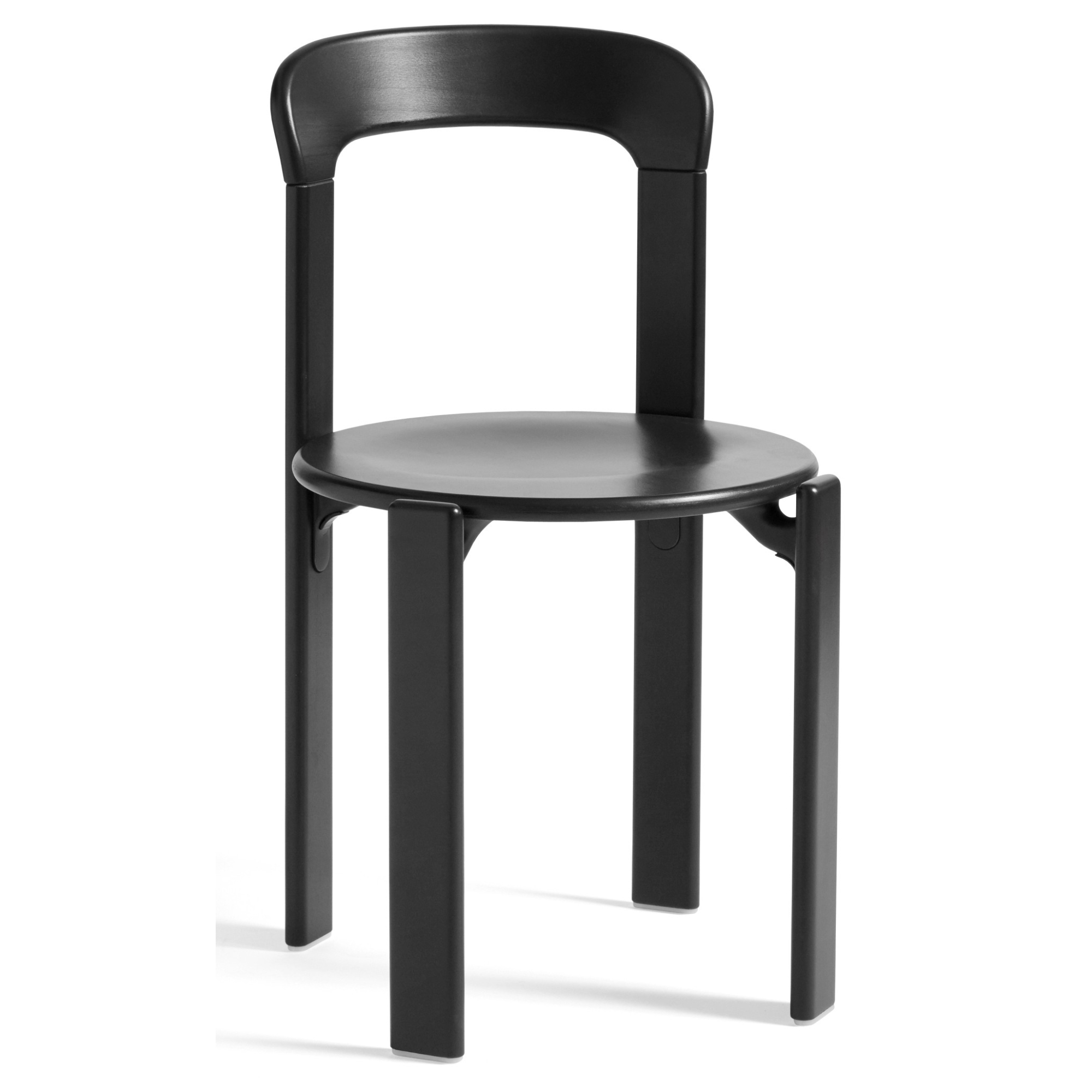 Deep black - REY chair - HAY