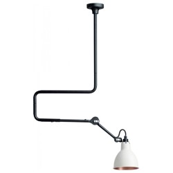 black / round white, copper inside - Gras 312 - pendant - DCW éditions