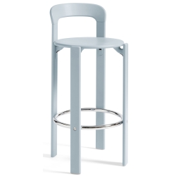 Tabouret de bar REY – Bleu ardoise - HAY