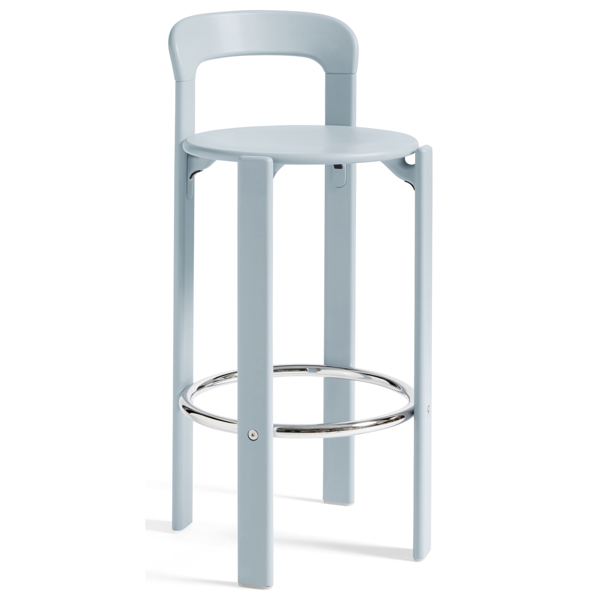 REY bar stool – Slate blue - HAY