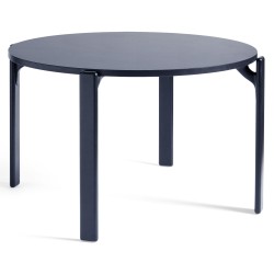 Deep blue, Royal blue laminate - REY table - HAY