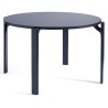 Deep blue, Royal blue laminate - REY table - HAY