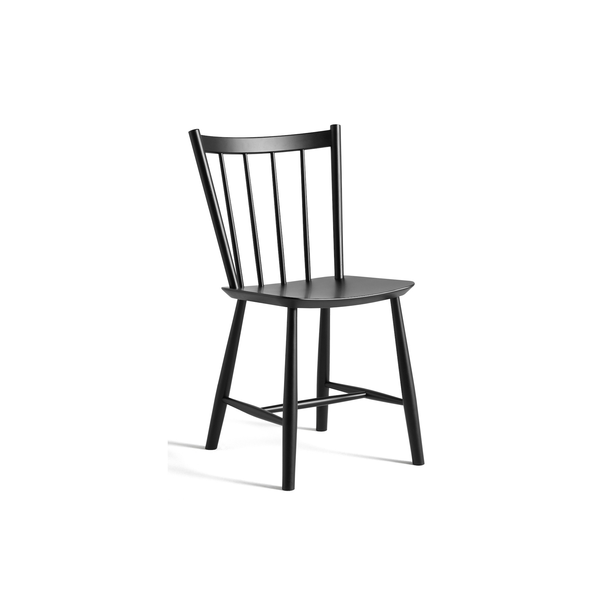 Black stained beech - J41 chair - HAY