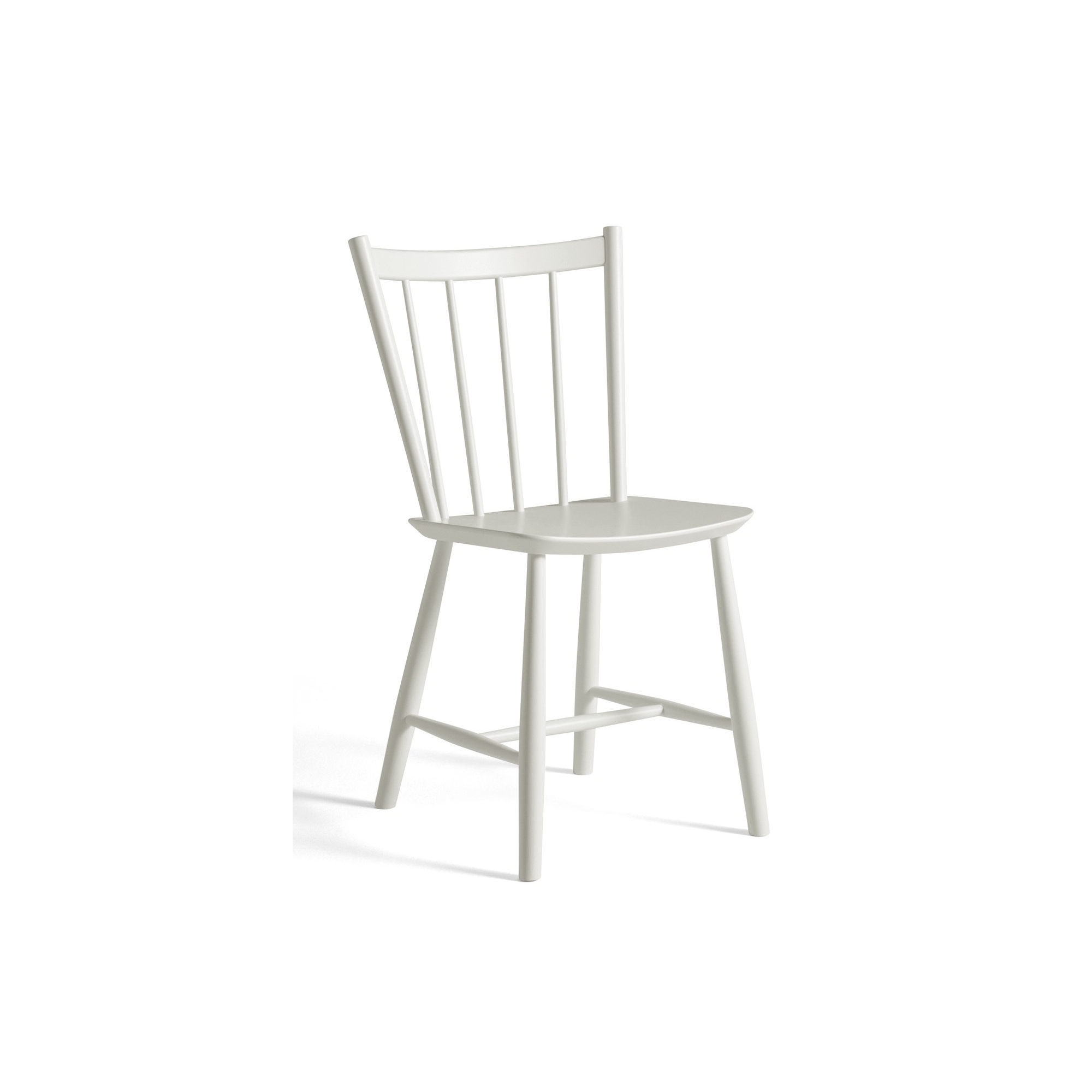 Hêtre teinté blanc - chaise J41 - HAY