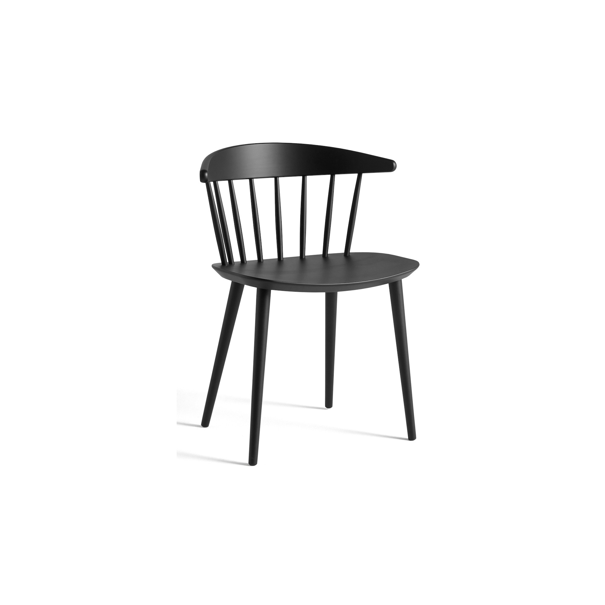 black stained beech - J104 chair - HAY