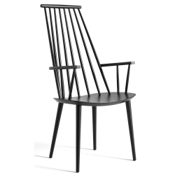 black stained beech - J110 chair - HAY