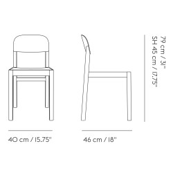 oak - Workshop chair - Muuto