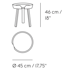 dark green – S – Around Table - Muuto