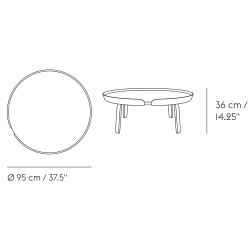 ash - XL - Around table - Muuto