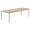 260 x 90cm oak - Linear dining table - Muuto