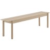 170cm oak - Linear bench - Muuto