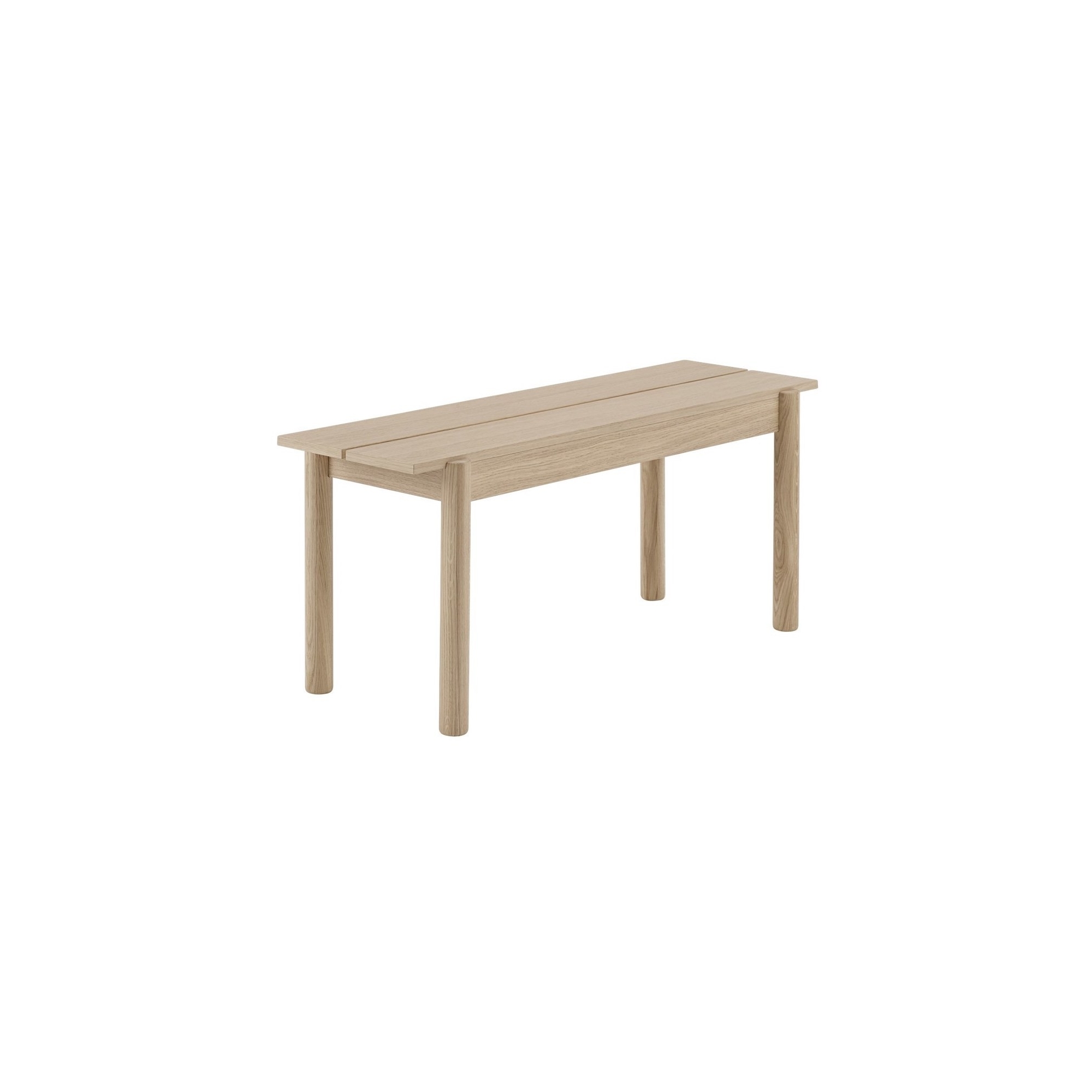 110cm oak - Linear bench - Muuto