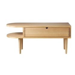 oak - Radius bench - S - FDB Møbler