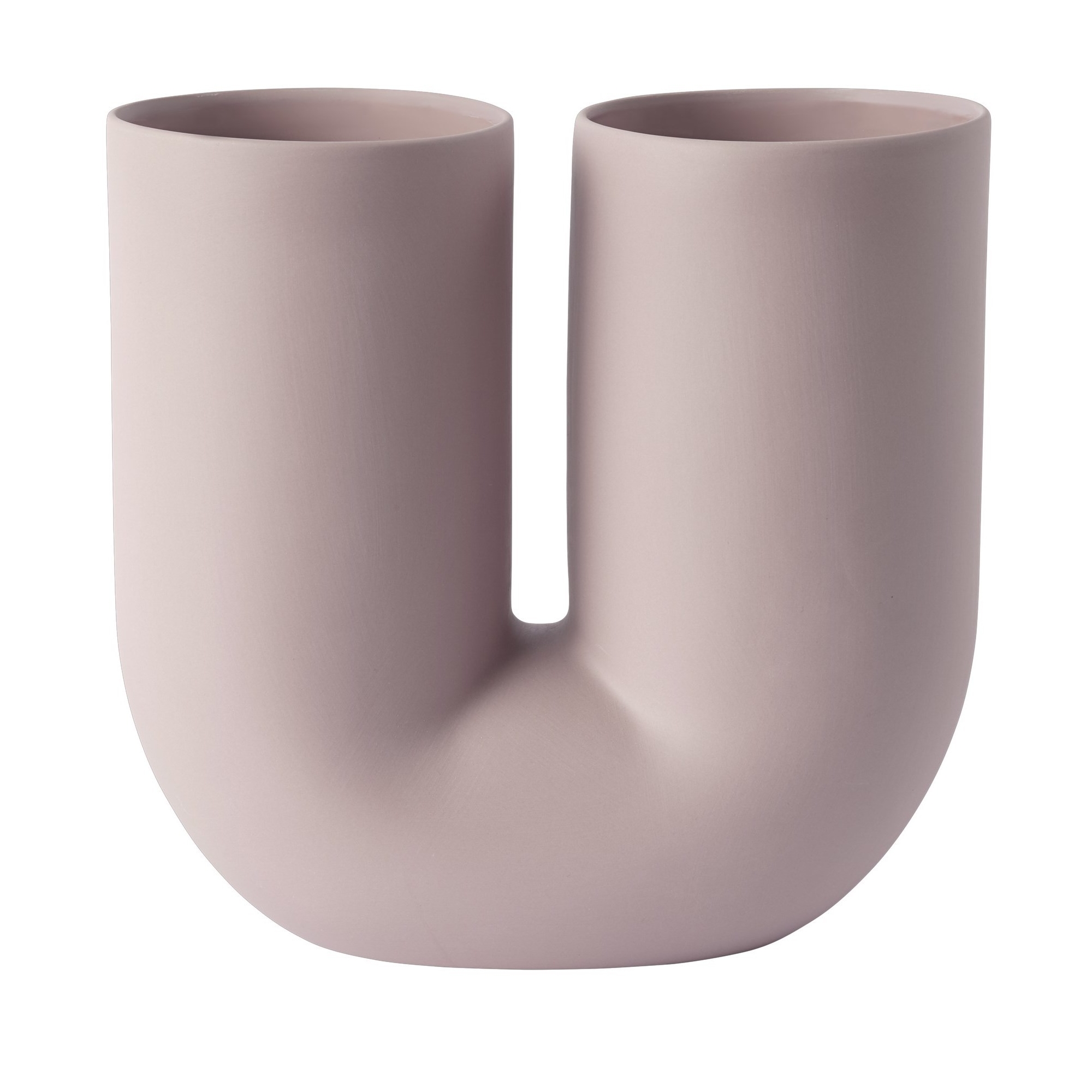 Vase Kink – 27,4 x H26 cm – Dusty lilac - Muuto