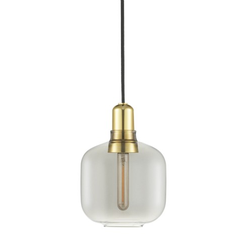 petit - fumé/laiton - suspension Amp - Normann Copenhagen