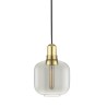 petit - fumé/laiton - suspension Amp - Normann Copenhagen