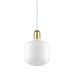 petit - blanc/laiton - suspension Amp - Normann Copenhagen