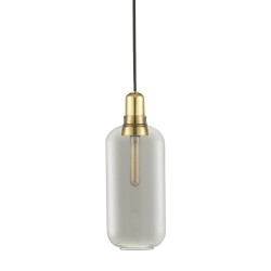 grand - fumé/laiton - suspension Amp - Normann Copenhagen