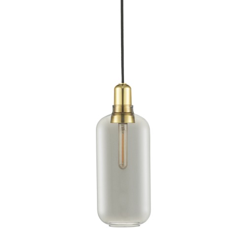 grand - fumé/laiton - suspension Amp - Normann Copenhagen