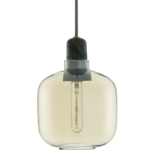 petit - doré / marbre vert - suspension Amp - Normann Copenhagen