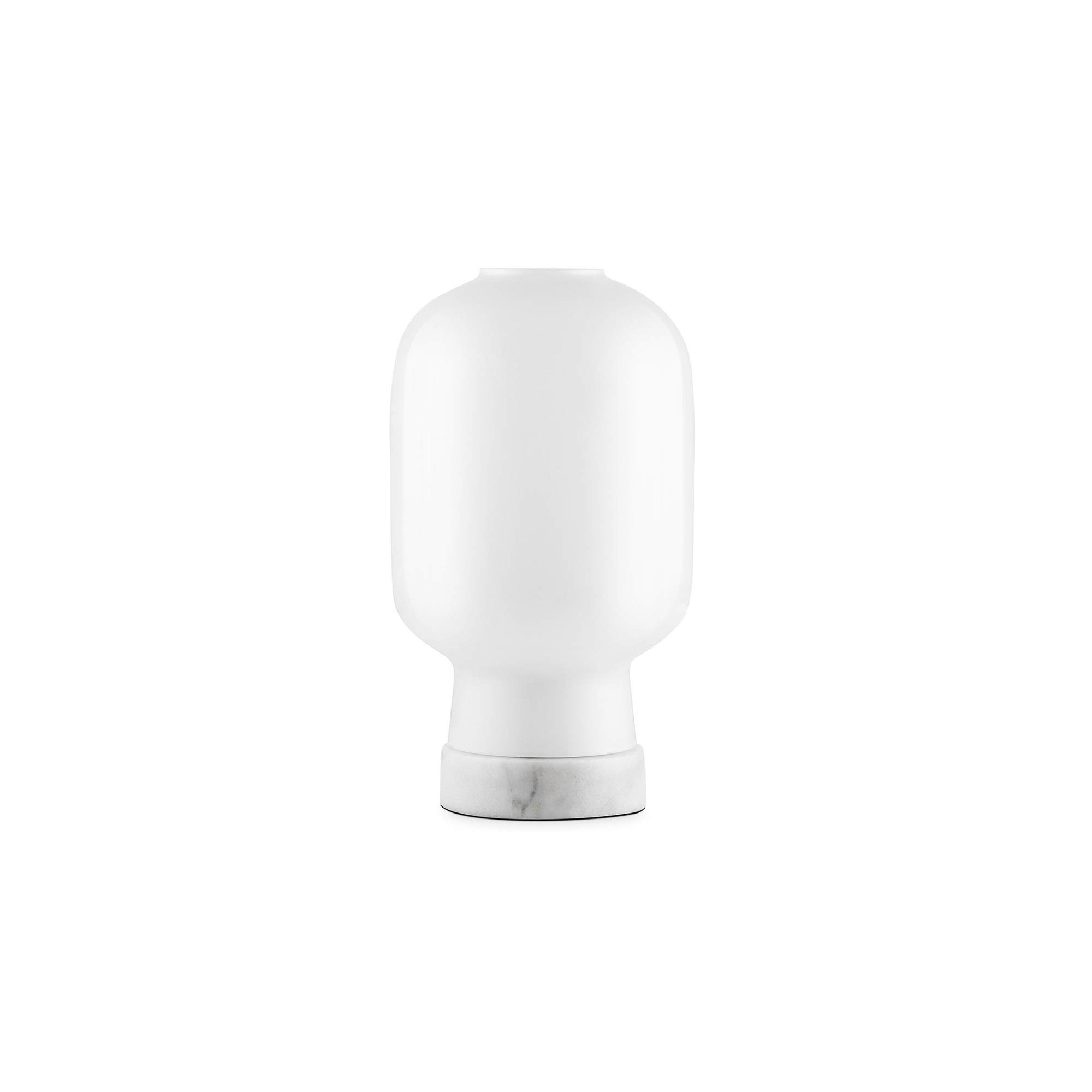 blanc / marbre blanc - lampe de table Amp - Normann Copenhagen