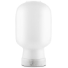 white / white marble - Amp table lamp - Normann Copenhagen