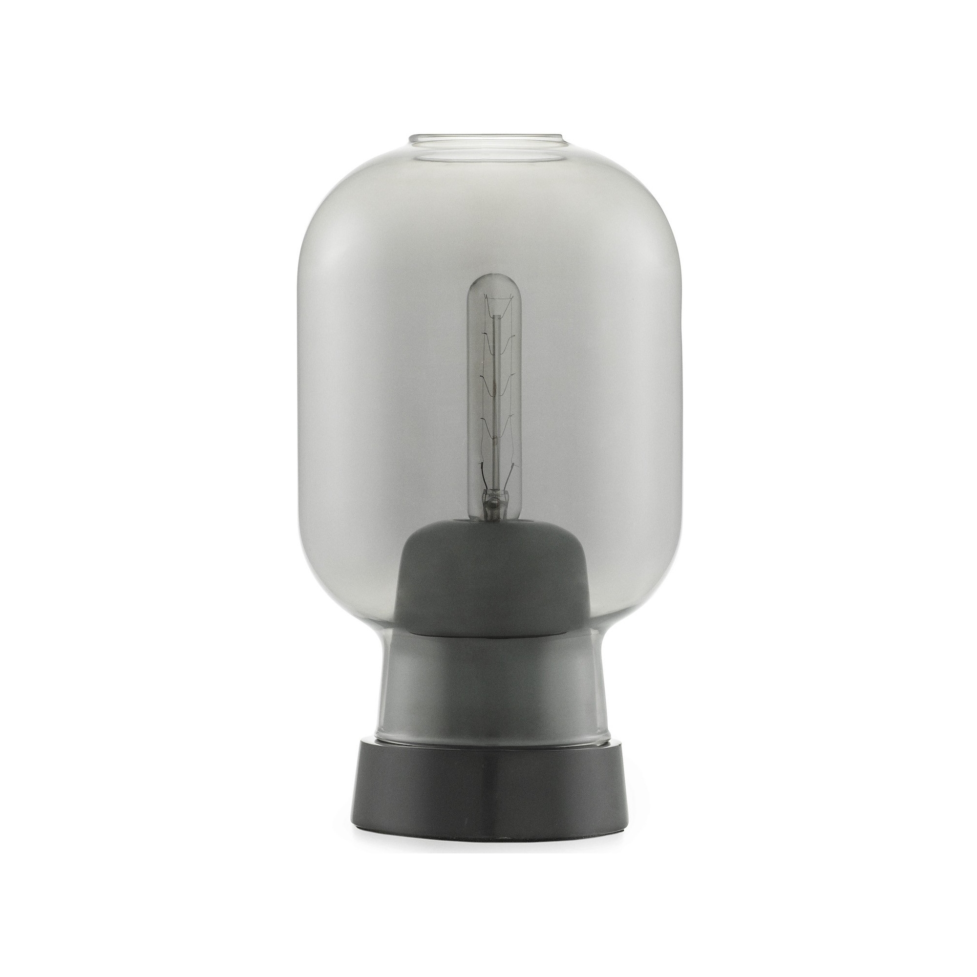 smoke / black marble - Amp table lamp - Normann Copenhagen