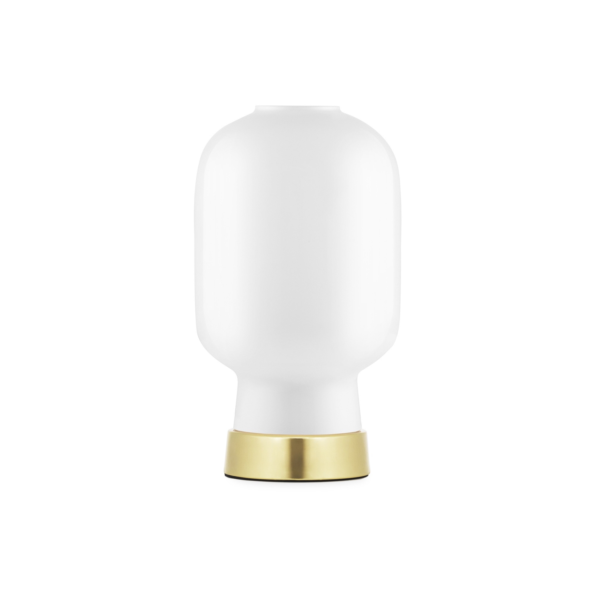 white/brass - Amp table lamp - Normann Copenhagen