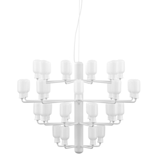 blanc / marbre blanc - Grand chandelier Amp - Normann Copenhagen