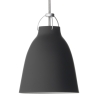 Caravaggio P1 – Matt black + Grey cable - Fritz Hansen