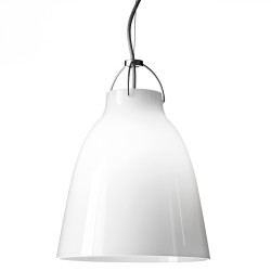 Caravaggio P2 – Opal glass + Silver cable - Fritz Hansen