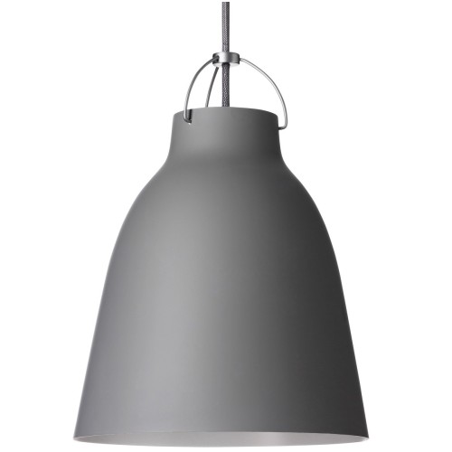 Caravaggio P2 – Matt grey45 + Grey cable - Fritz Hansen