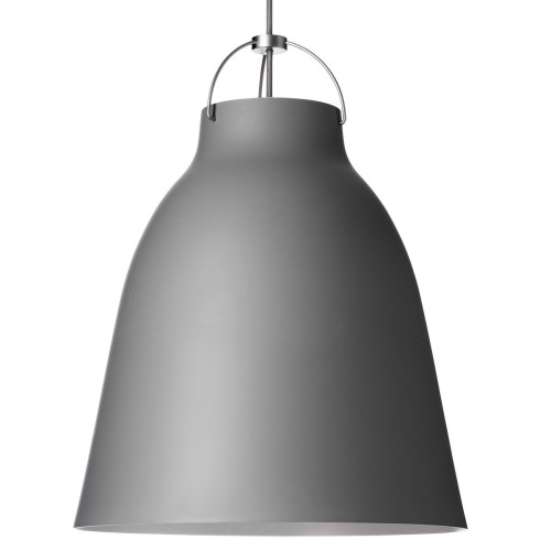 Caravaggio P3 – Matt grey45 + Grey cable - Fritz Hansen