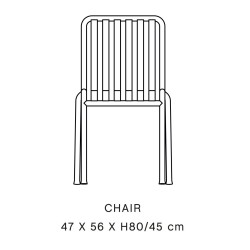 chair - Palissade grey - HAY