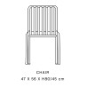 chair - Palissade grey - HAY