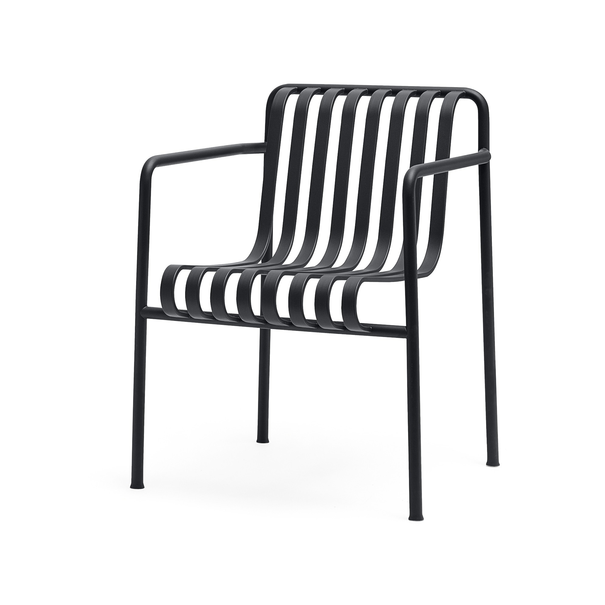 Dining armchair - Palissade anthracite - HAY