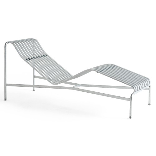 chaise longue - Palissade galvanised - HAY