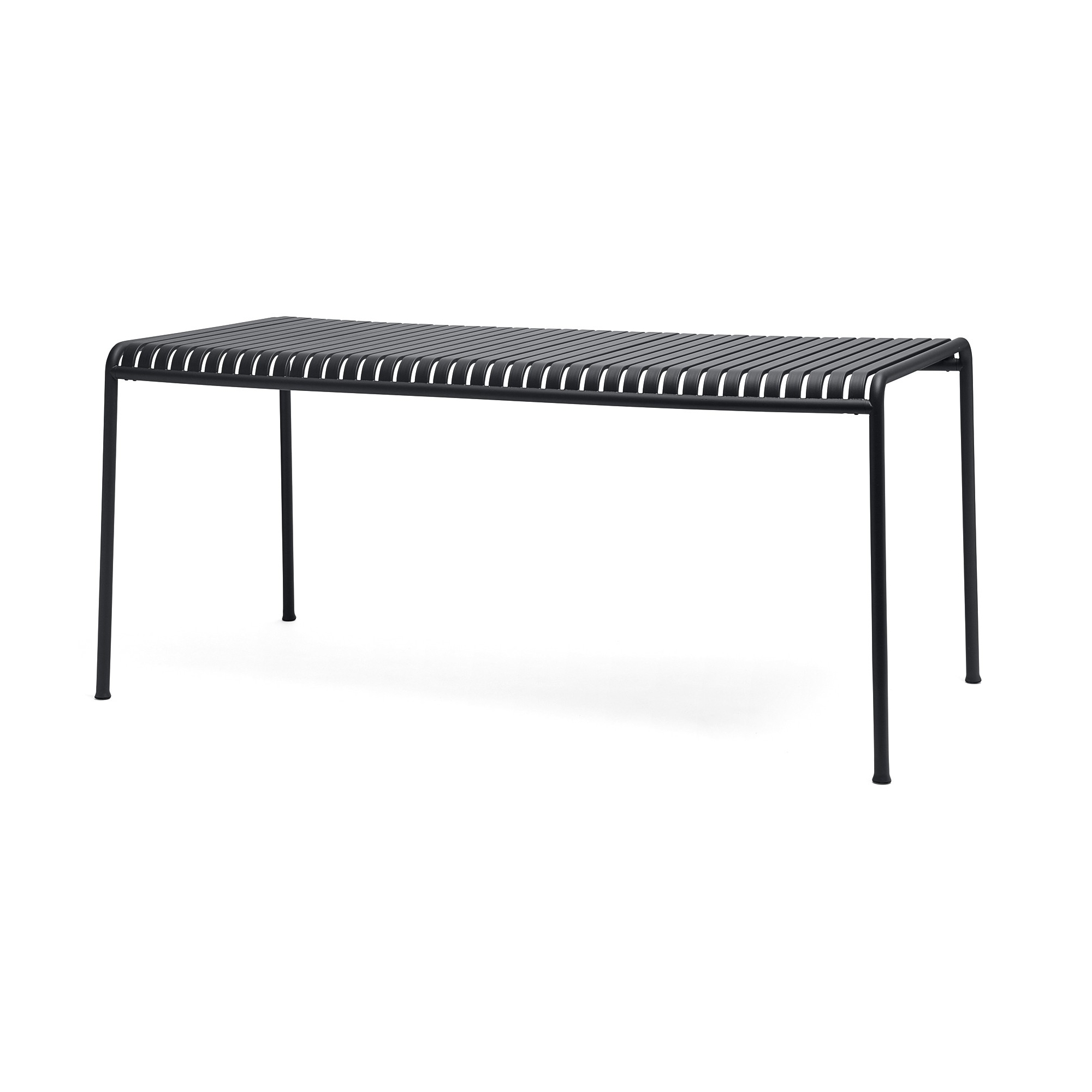 170 x 90 cm table - Palissade anthracite - HAY