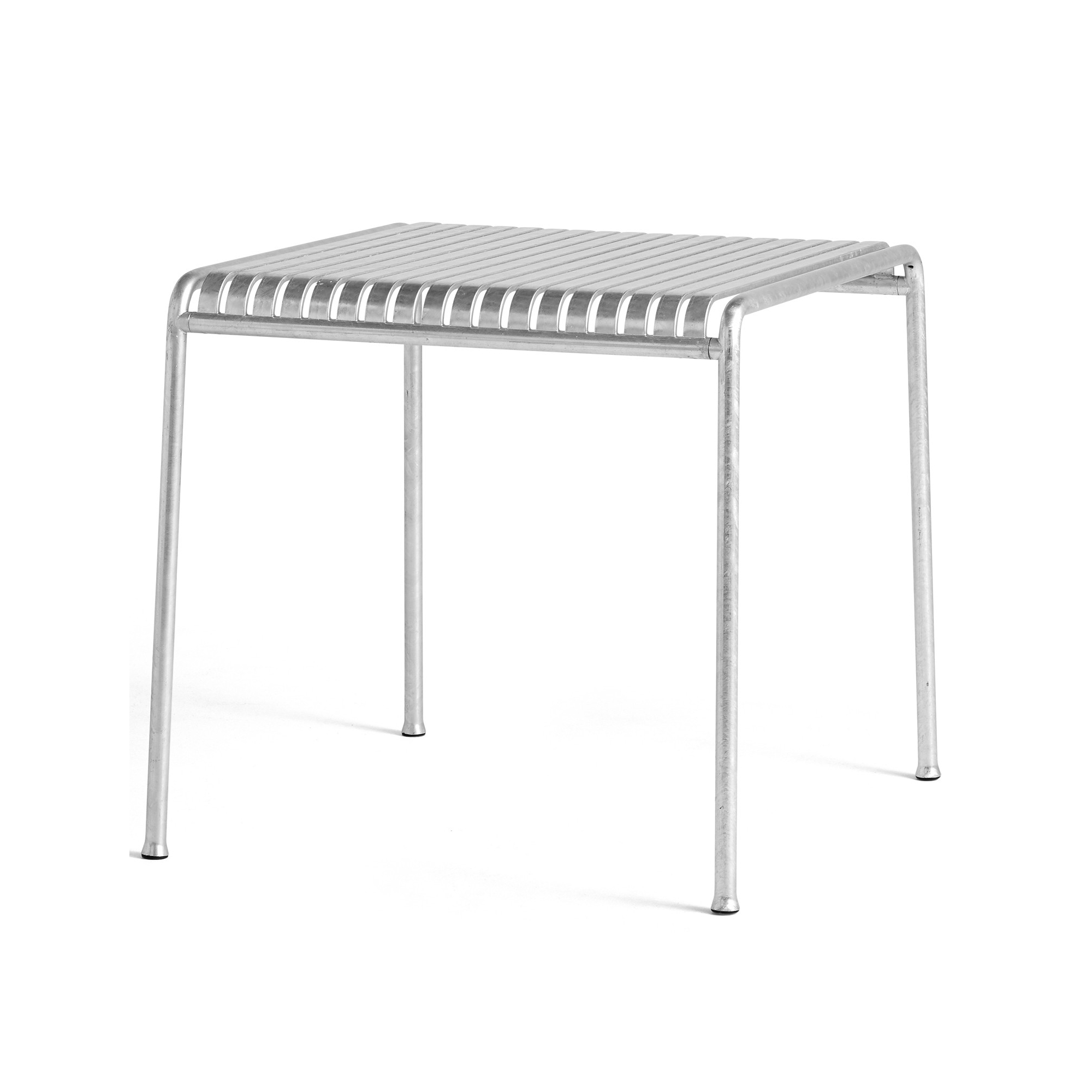 82.5 x 90 cm table - Palissade galvanised - HAY