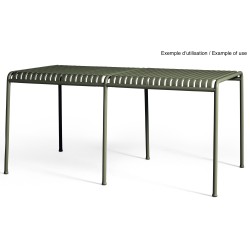 table middle leg - Palissade olive - HAY