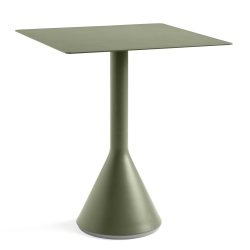 65 x 65 cm cone table - Palissade olive - HAY