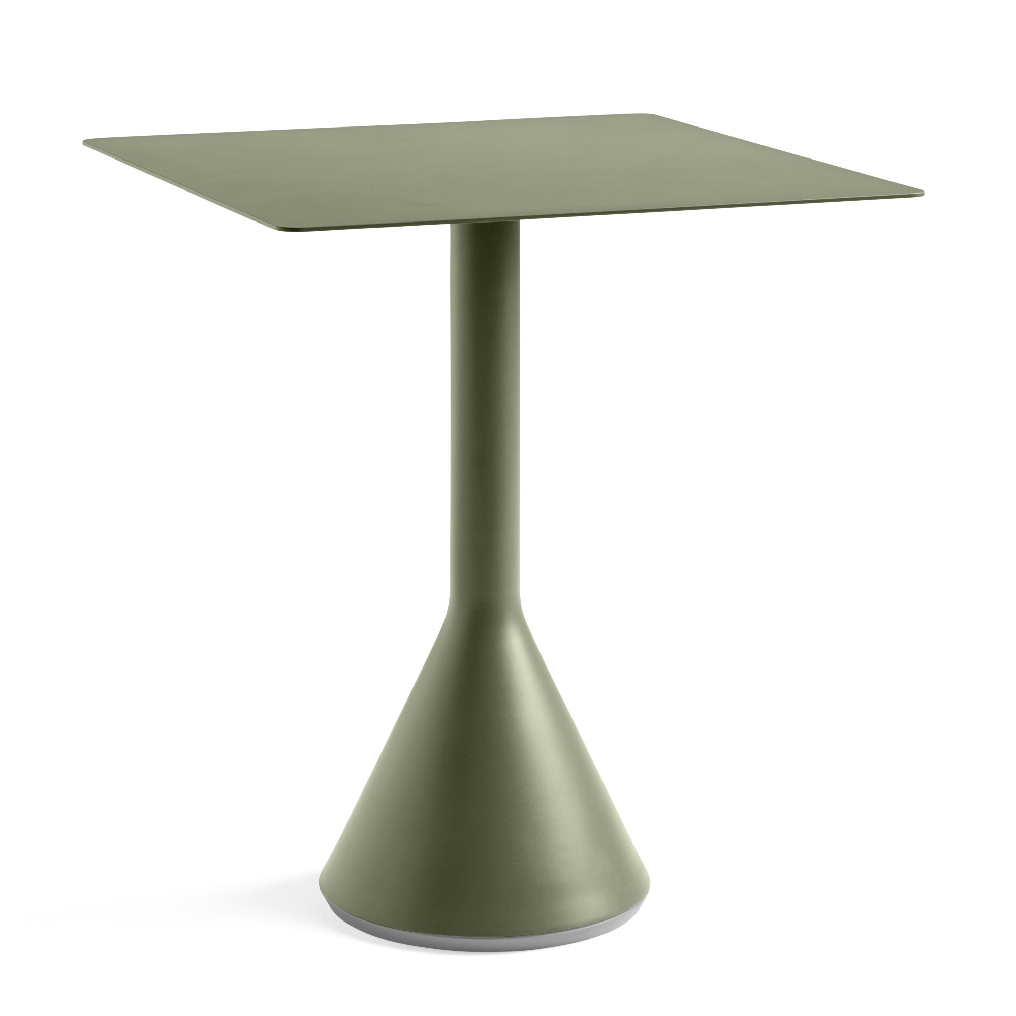 65 x 65 cm cone table - Palissade olive - HAY